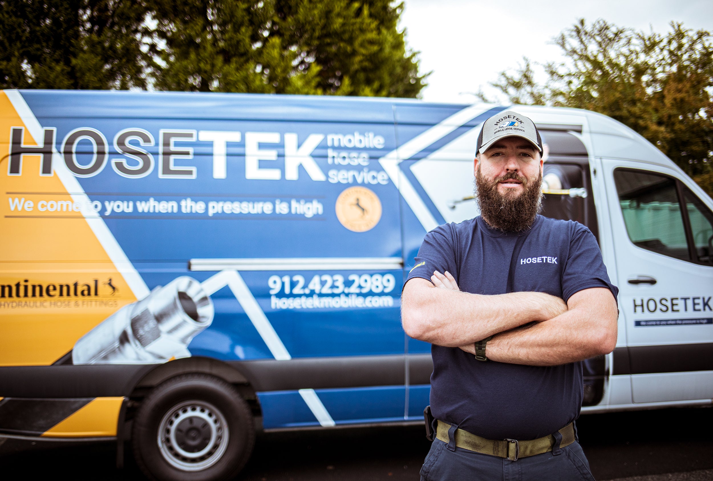 John Chapman, our newest Mobile Hose Repair Specialist in Savannah, Ge