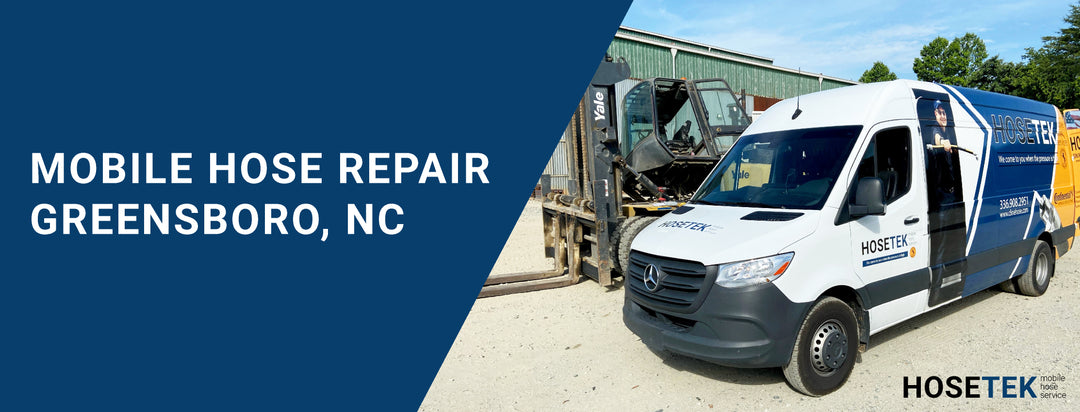 Mobile Hose Repair in Greensboro, NC - Chris Scott Helps Another Customer