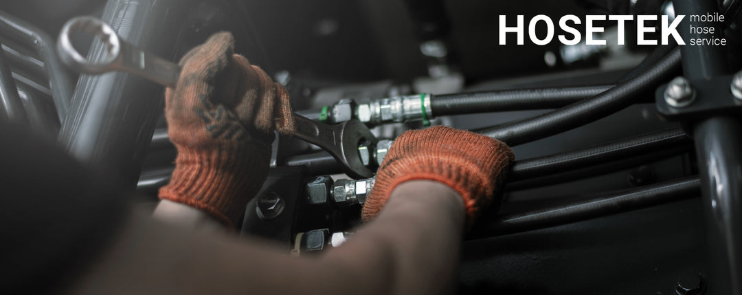 Inside the Hosetek Van- Custom Hydraulic Hose and Fittings